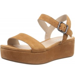 Women's Plateau Ankle Strap Sandal Lion $67.57 Sandals