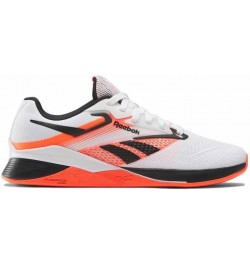 Women's Nano X4 Sneaker Ftwwht/Black/Orgfla $50.73 Athletic Shoes