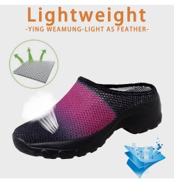 Shoes Walking Platform with Arch Support Outdoor Half Comfort Slippers Casual Knit Wedge Breathable Shoes Women's Casual Shoe...