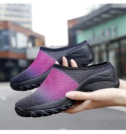 Shoes Walking Platform with Arch Support Outdoor Half Comfort Slippers Casual Knit Wedge Breathable Shoes Women's Casual Shoe...