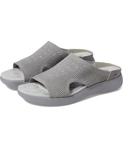 Women's June Flat Sandal Grey Shimmer $27.67 Sandals