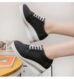 Women's Loven Sneaker Light-Weight Work Shoes Casual Tennis Canvas Slip on Shoes Gym Shoes Classic Slide Sandals Black $13.43...