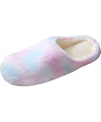 Womens Winter Warm Slipper,Soft Slip On Plush Fuzzy House Shoes Winter Warm Indoor Outdoor Womens Slippers $10.34 Slippers