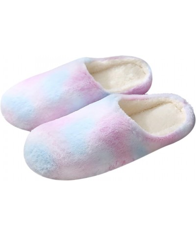 Womens Winter Warm Slipper,Soft Slip On Plush Fuzzy House Shoes Winter Warm Indoor Outdoor Womens Slippers $10.34 Slippers