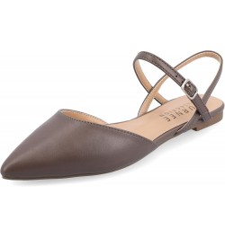 Women's Martine SuperNatural Shades Tru Comfort Foam Medium, Wide and Narrow Width Buckle Pointed Toe Flats Truffle $29.69 Flats