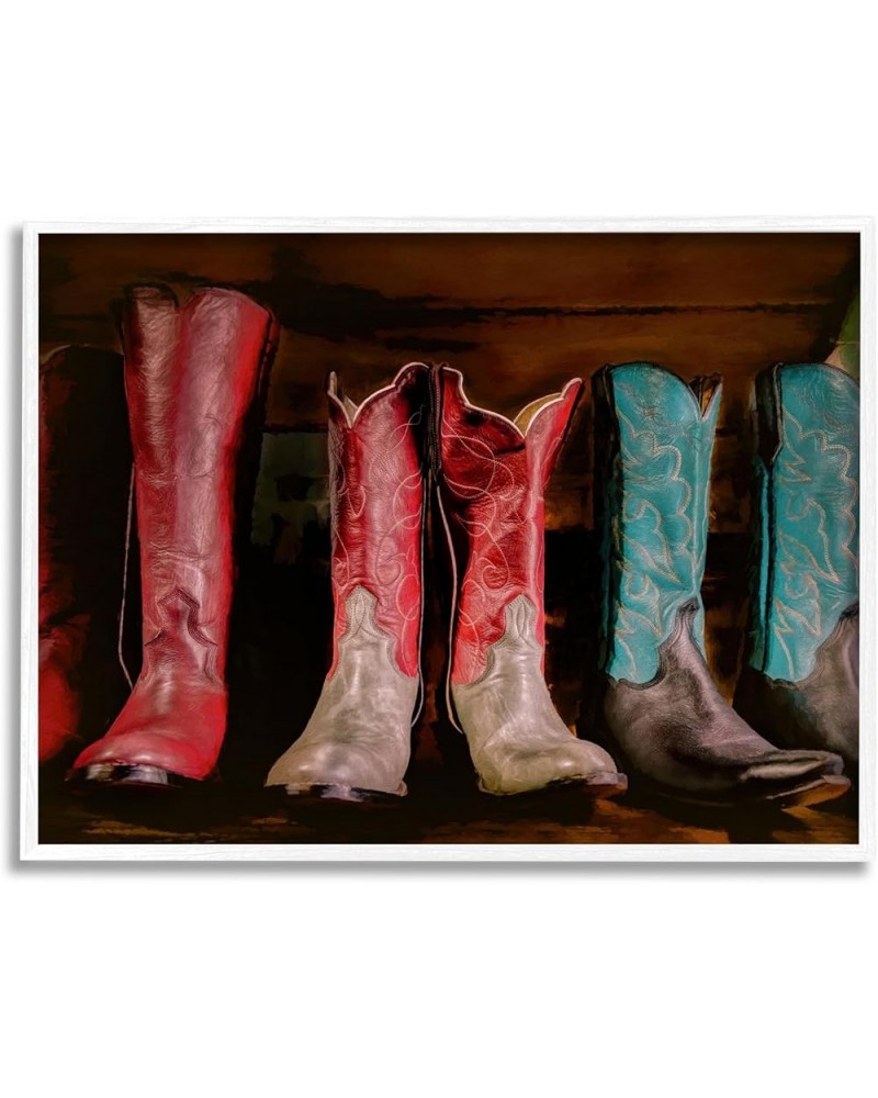 Cowgirl Boots Photography Framed Giclee Art by Beth Sheriden White Framed 20 x 16 $28.10 Boots