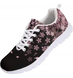 Teen Girls Tennis Shoes Breathable Mesh Sneakers Ladies Walking Shoes Flats Size 5-12 Cherry Blossom $29.69 Athletic Shoes