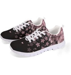 Teen Girls Tennis Shoes Breathable Mesh Sneakers Ladies Walking Shoes Flats Size 5-12 Cherry Blossom $29.69 Athletic Shoes