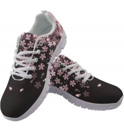 Teen Girls Tennis Shoes Breathable Mesh Sneakers Ladies Walking Shoes Flats Size 5-12 Cherry Blossom $29.69 Athletic Shoes