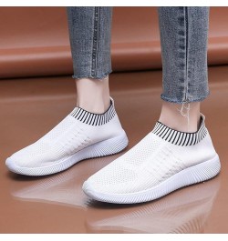 Women Lightweight Sneakers Stylish Athletic Shoes Walking Tennis Shoes Gg2-white $11.13 Fashion Sneakers