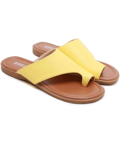 Bunion Sandals Flat Summer Flip Flops for Women, Orthopedic Sandals Soft Lightweight Toe Ring Slides Plantar Fasciitis Sandal...