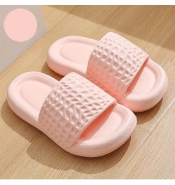 Breathable Open Toe Sandals for Women Dressy Fashion Solid Color Simple Thickened Sole Comfortable Soft Non Slip Slippers (Gr...