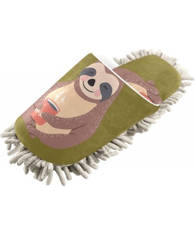 Mop Slippers Shoes, Unisex Cleaning House Slippers Spa Dusting Slippers M-L Multi 16 $12.64 Slippers