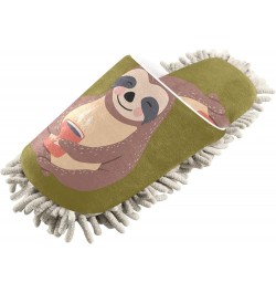 Mop Slippers Shoes, Unisex Cleaning House Slippers Spa Dusting Slippers M-L Multi 16 $12.64 Slippers