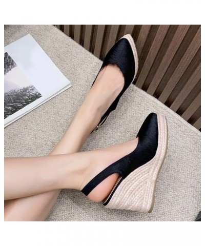 Platform Women Espadrilles Wedges For Women Platform Sandals Silver Women Sandals 10 Shiny Rhinestone Platform Wedge H Black ...