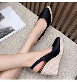 Platform Women Espadrilles Wedges For Women Platform Sandals Silver Women Sandals 10 Shiny Rhinestone Platform Wedge H Black ...