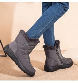 Tall Snow Boots for Women 2023 Womens Waterproof Snow Boots with Zipper Extra Wide Calf Womens Snow Boots Waterproof Boots fo...