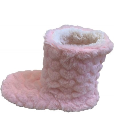 Mid-Calf Boots Women Winter Furry Snow Boots Thicked Knee-high Boots Velvet Dressy Fashion Boots Christmas Pink $10.36 Outdoo...