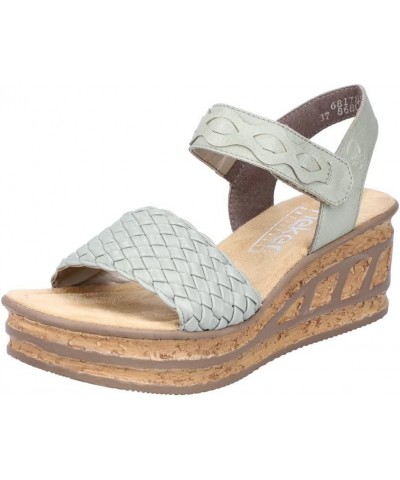 Women's 68178 Sandal Grün $52.83 Sandals