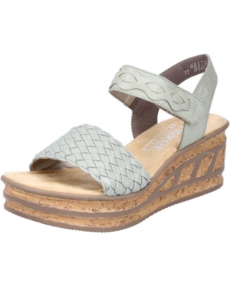 Women's 68178 Sandal Grün $52.83 Sandals