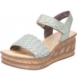 Women's 68178 Sandal Grün $52.83 Sandals