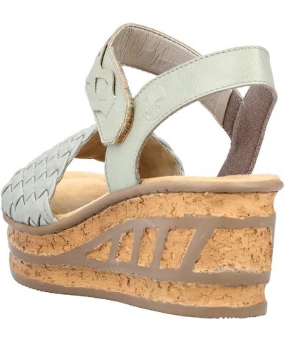 Women's 68178 Sandal Grün $52.83 Sandals