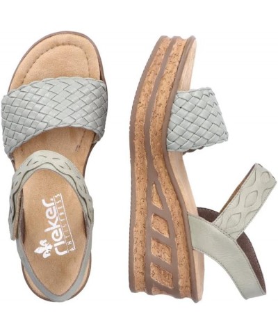 Women's 68178 Sandal Grün $52.83 Sandals