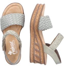 Women's 68178 Sandal Grün $52.83 Sandals