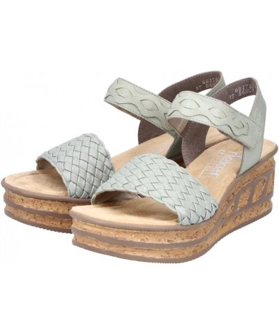 Women's 68178 Sandal Grün $52.83 Sandals