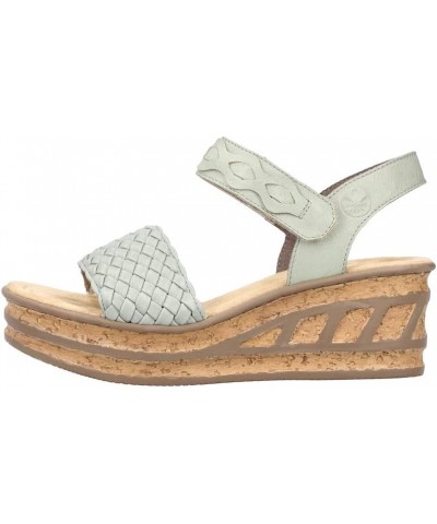 Women's 68178 Sandal Grün $52.83 Sandals