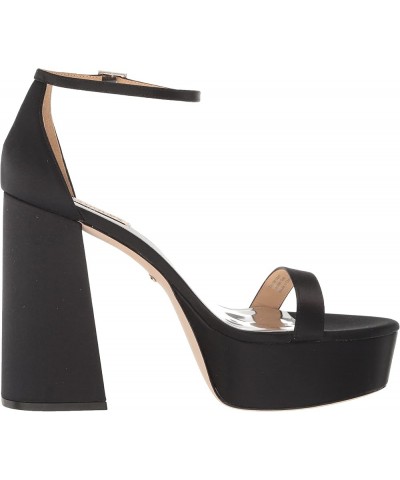 Women's Party Heeled Sandal Black $33.75 Sandals