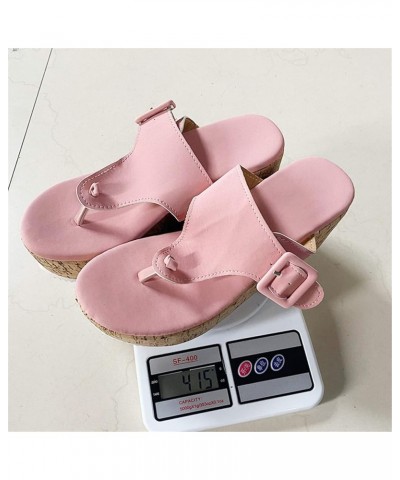 Sandalias De Mujer Wedge Sandals For Women Platform Sandals Sandals Women Dressy Black Sandals Women White $14.31 Sandals