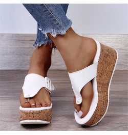 Sandalias De Mujer Wedge Sandals For Women Platform Sandals Sandals Women Dressy Black Sandals Women White $14.31 Sandals