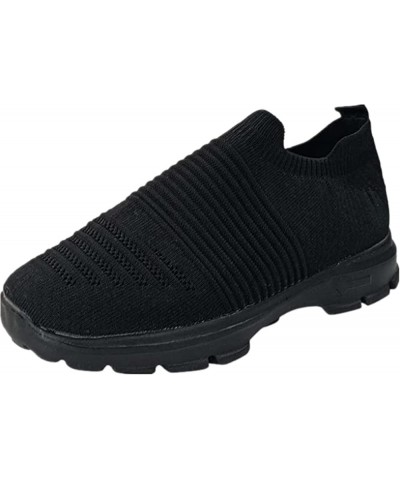 Gym Shoes For Women Workout Memory Foam Athletic Walking Running Shoes Slip On Casual Mesh Tennis Sneakers Black $15.67 Fashi...