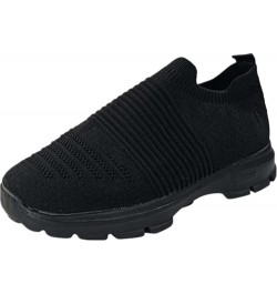 Gym Shoes For Women Workout Memory Foam Athletic Walking Running Shoes Slip On Casual Mesh Tennis Sneakers Black $15.67 Fashi...