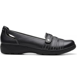 Womens Carleigh Eliza Black Leather $24.37 Loafers & Slip-Ons