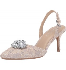 Women's Pump, Slingback Bone Fabric $35.47 Pumps