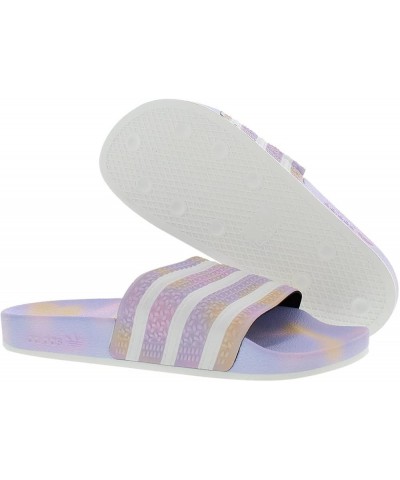 Unisex-Adult Adilette Aqua Slides Purple $18.13 Outdoor Shoes