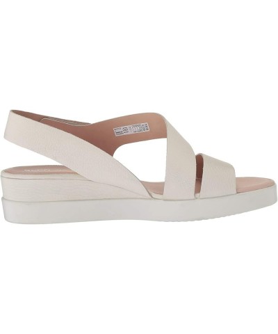 Unisex-Adult Touch 2-Strap Plateau Wedge Sandal White $49.70 Sandals