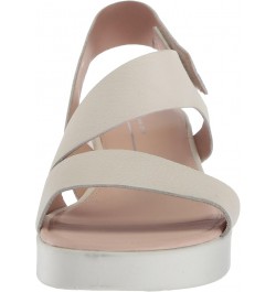 Unisex-Adult Touch 2-Strap Plateau Wedge Sandal White $49.70 Sandals