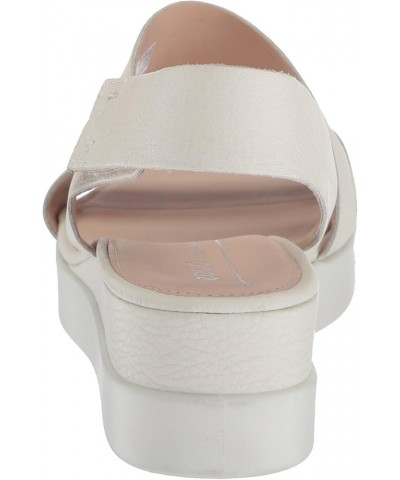 Unisex-Adult Touch 2-Strap Plateau Wedge Sandal White $49.70 Sandals