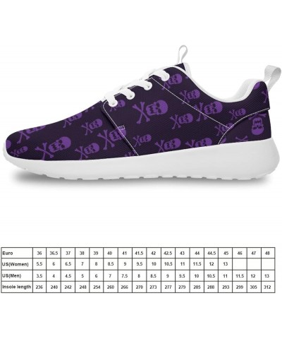 Skull Style(1) Running Shoes Women Sneakers Walking Gym Lightweight Athletic Comfortable Casual Fashion Shoes 1-6 $24.98 Athl...