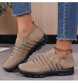 CsgrFagr Women Fly Woven Mesh Running Shoes Athletic Tennis Walking Shoes Breathable Fashion Sport Shoes Suede Casual Shoes (...