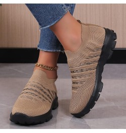 CsgrFagr Women Fly Woven Mesh Running Shoes Athletic Tennis Walking Shoes Breathable Fashion Sport Shoes Suede Casual Shoes (...