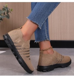 CsgrFagr Women Fly Woven Mesh Running Shoes Athletic Tennis Walking Shoes Breathable Fashion Sport Shoes Suede Casual Shoes (...