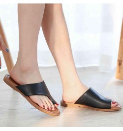 Bunion Sandals Flat Summer Flip Flops for Women, Orthopedic Sandals Soft Lightweight Toe Ring Slides Plantar Fasciitis Sandal...