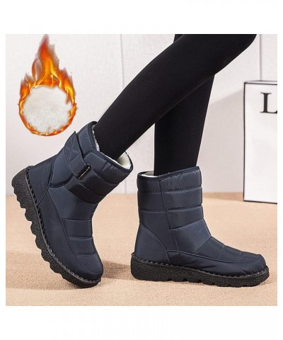 Womens Wide Snow Boots Size 10 for Women Warm Bootie Snow Outdoor Boots Winter Boots Girls Shoes Short Women's Boots Winter B...