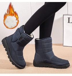 Womens Wide Snow Boots Size 10 for Women Warm Bootie Snow Outdoor Boots Winter Boots Girls Shoes Short Women's Boots Winter B...