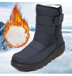 Womens Wide Snow Boots Size 10 for Women Warm Bootie Snow Outdoor Boots Winter Boots Girls Shoes Short Women's Boots Winter B...