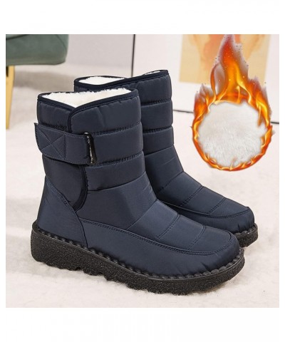 Womens Wide Snow Boots Size 10 for Women Warm Bootie Snow Outdoor Boots Winter Boots Girls Shoes Short Women's Boots Winter B...